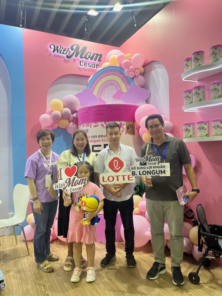 Withmom Cesar Viet Nam cung doi tac tai su kien Vietbaby Fair 20231