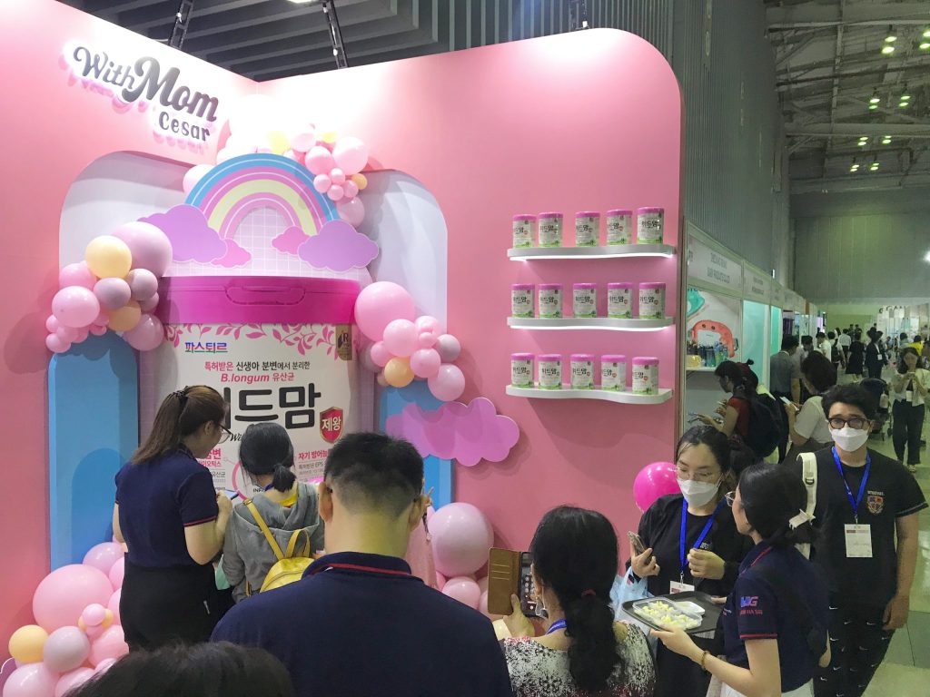 Withmom Cesar Việt Nam tại sự kiện Vietbaby Fair 2023
