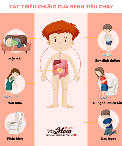 Các triệu chứng của bệnh tiêu chảy