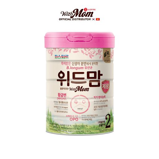 Sữa WithMom Cesar STEP 2 cho trẻ từ 7 đến 12 tháng tuổi